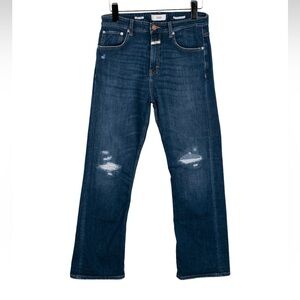 Closed High-Rise Wide Leg Jean/Size 27